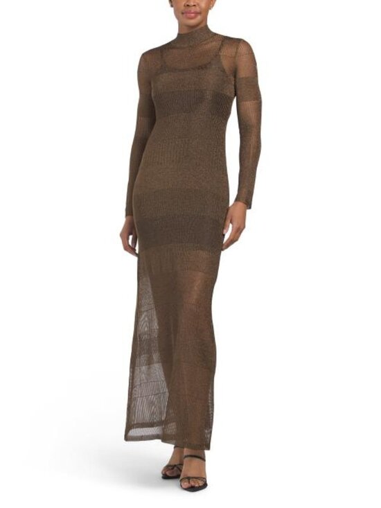 Aknvas Dresses & Skirts - AKNVAS Josephine Fine Pointelle Knit Gown
